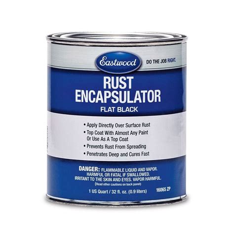 The Eastwood black rust encapsulator is one of the best rust inhibitors on the market today, great for precise body work and repair. Buy this product online now! The store will not work correctly in the case when cookies are disabled. .... 