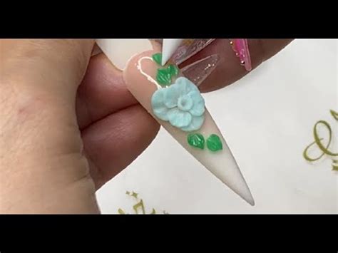 Easy 3D Flower w Glitz 4D Gel - Nail Tutorial - Facebook