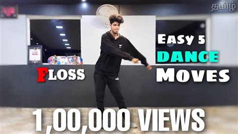 Easy 5 Dance Moves Tamil Part - 2 By Saro The Dance Hype