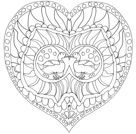 Easy Adult Coloring Pages