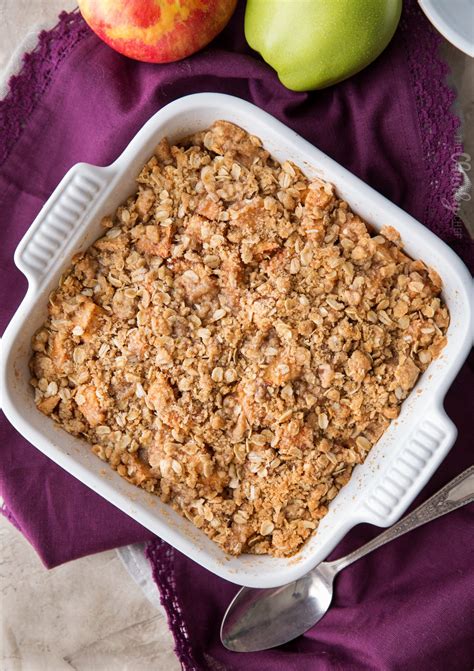 Easy Apple Crisp Recipe Single Serving One Dish …