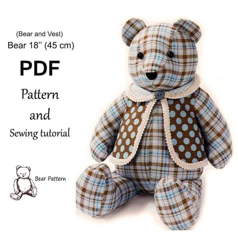 Easy Bear Pattern - Etsy