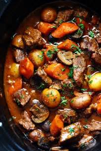 Easy Beef Burgundy Slow Cooker