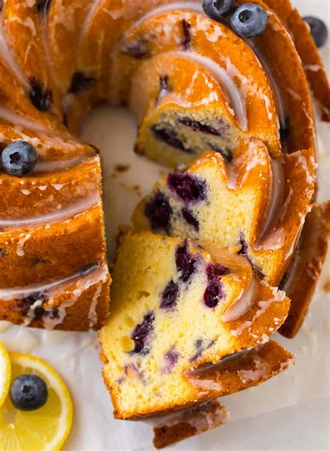 Easy Blueberry Bundt Cake