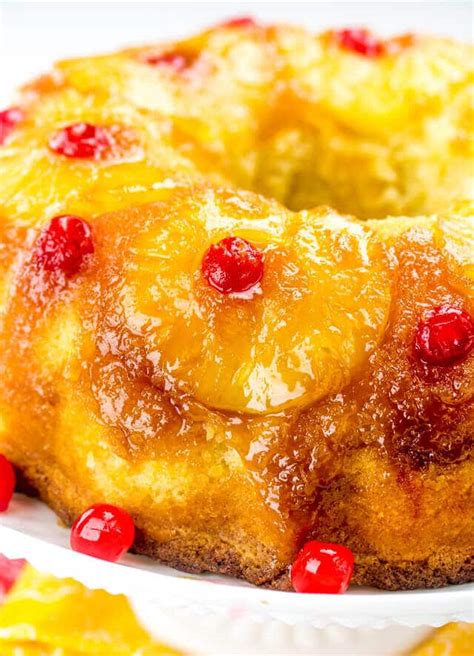 Easy Cake Mix Pineapple Upside Down Bundt Cake