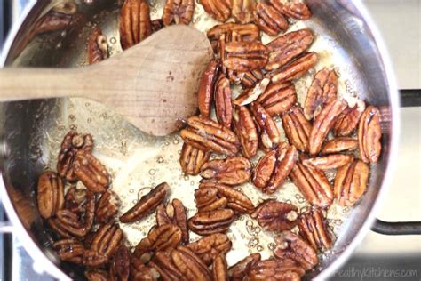 Easy Candied Pecans (Just 5 Minutes and 4 Ingredients!)