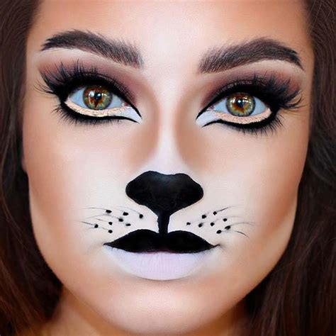 Easy Cat Makeup Look for Halloween - Lancome