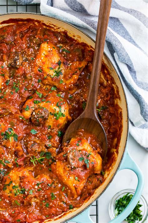 Easy Chicken Cacciatore Recipe