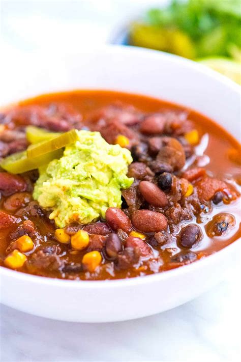 Easy Chili Bean Recipe With Pinto Beans