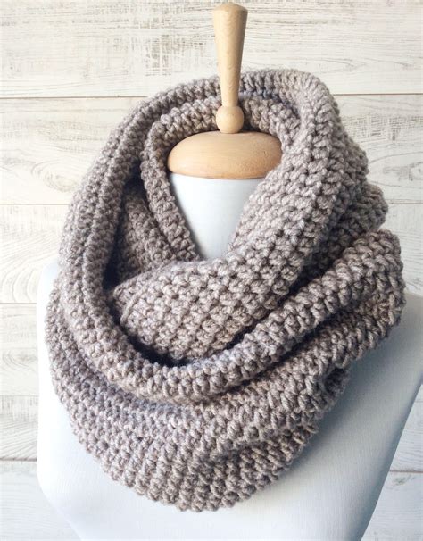 Easy Chunky Knit Scarf Pattern Knitting Patterns