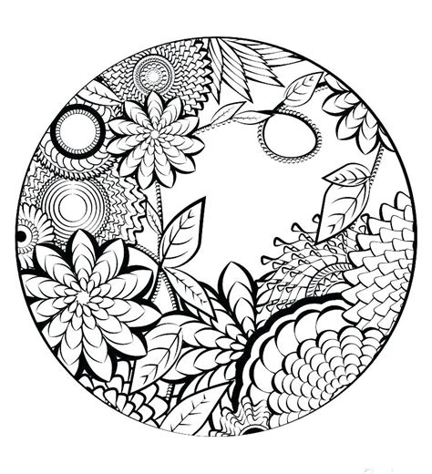 Easy Coloring Pages For Adults