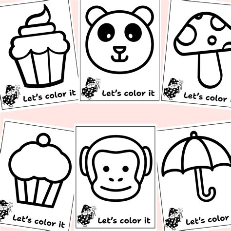 Easy Coloring Pages To Prin