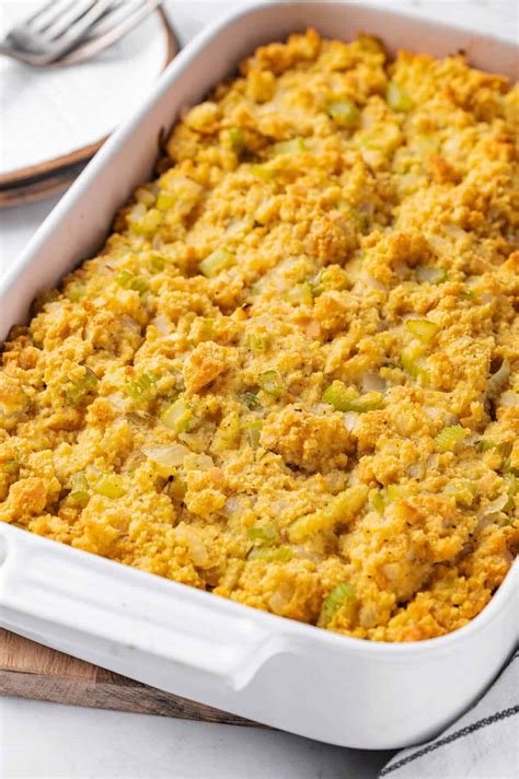 Easy Cornbread Dressing Recipe Thanksgiving