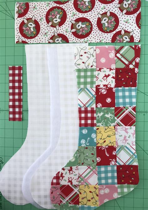 Easy DIY Christmas Stocking Pattern and Tutorial Diary of a Quilter
