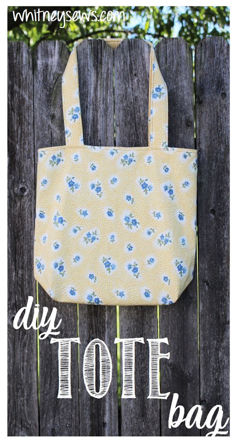 Easy DIY Tote Bag Sewing Project - Let