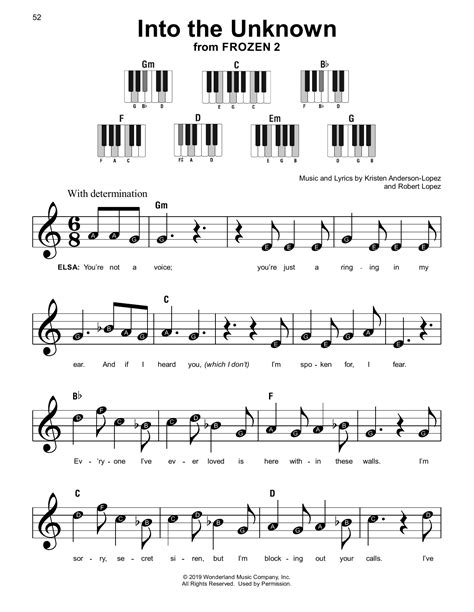 Easy Disney Sheet Music