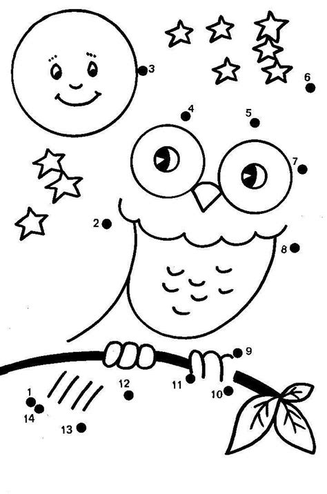 Easy Dot to Dot Printables 110 Coloring Pages