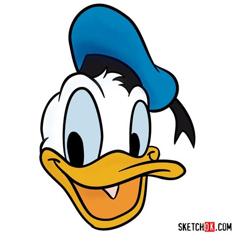 Easy Draw Donald Duck