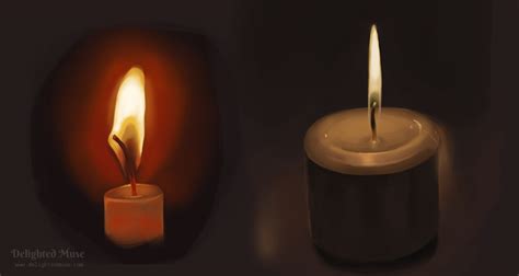 Easy Drawing Tutorial You can draw a candle! Art with Flo