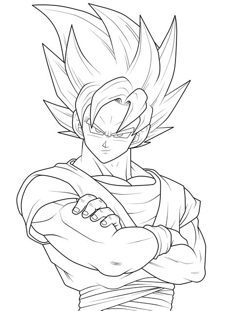 Easy Drawings Of Goku