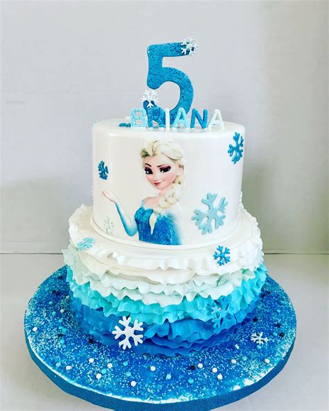 Easy Frozen Birthday Cake