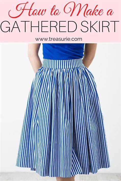 Easy Gathered Skirt Sewing Pattern Pattern Runway