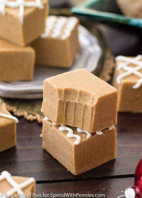 Easy Gingerbread Fudge - Spend With Pennies