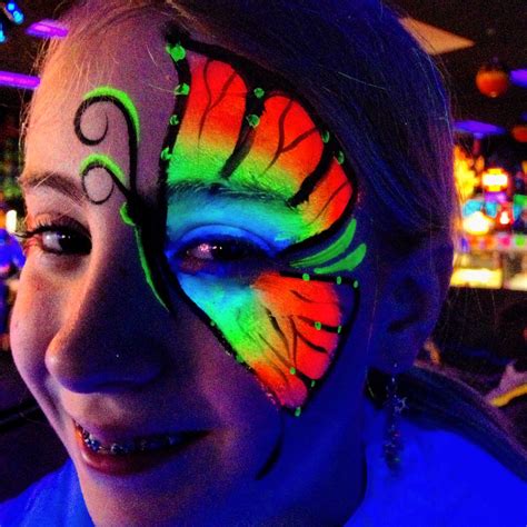 Easy Glow In The Dark Face Paint Ideas