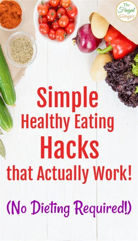 Easy Healthy Eating Hacks