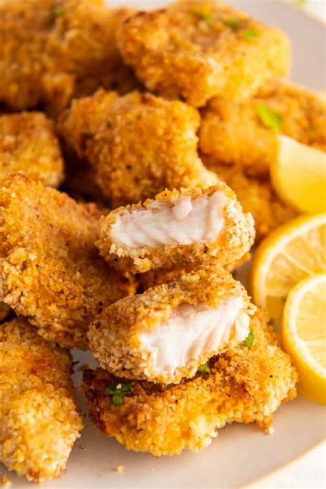 Easy Homemade Crispy Air Fryer Catfish Nuggets