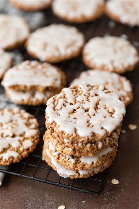 Easy Iced Oatmeal Cookies Recipe - How to Make Iced Oatmeal …