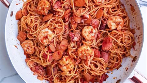 Easy Jambalaya Pasta Recipe - YouTube