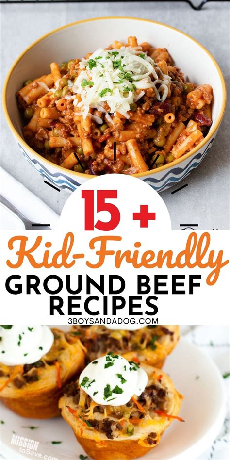 Easy Kid Friendly Ground Beef Recipes