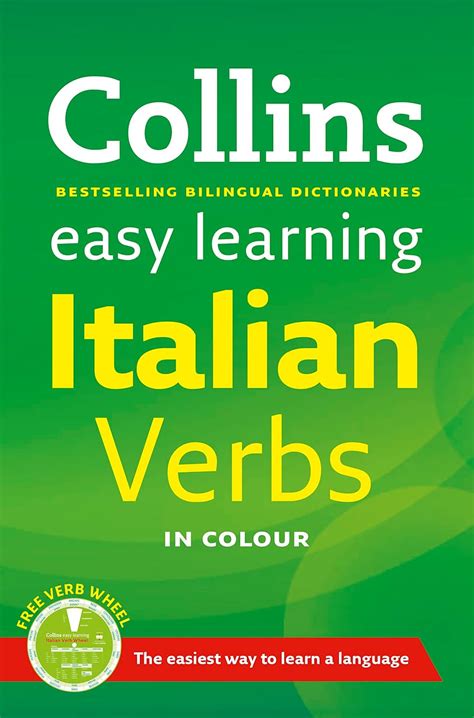 Easy Learning Italian Verbs With Free Verb Wheel Collins Easy Learning Italian
