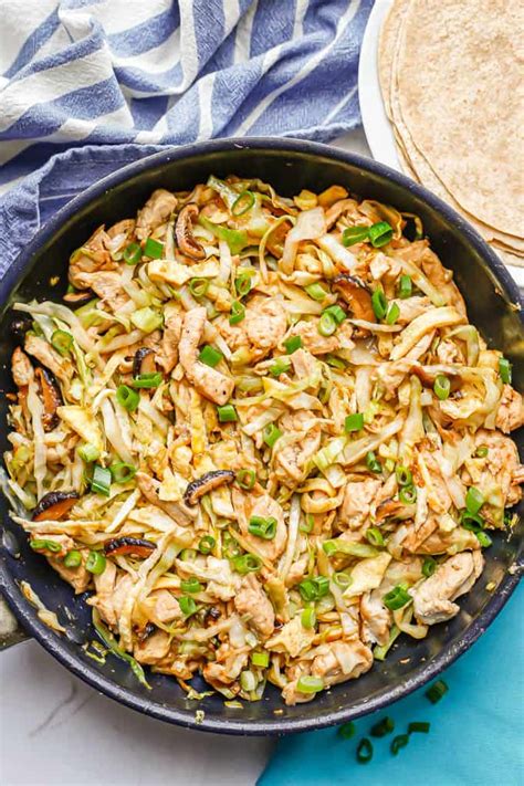 Easy Moo Shu Chicken - Family Food on the Table