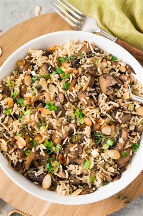 Easy Mushroom Rice