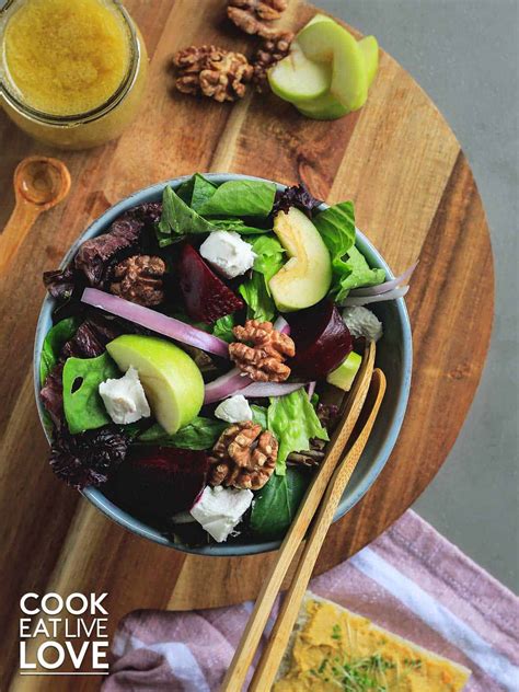 Easy No Cook Beetroot Apple Salad - Cook Eat Live Love