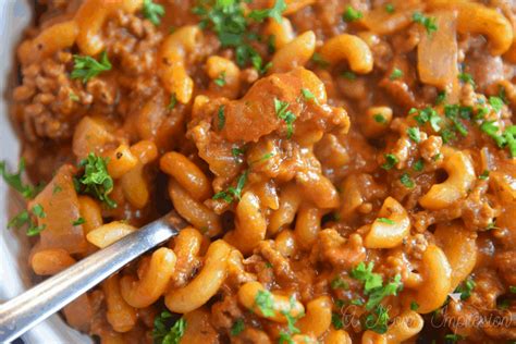 Easy Old Fashioned Goulash - A Mom