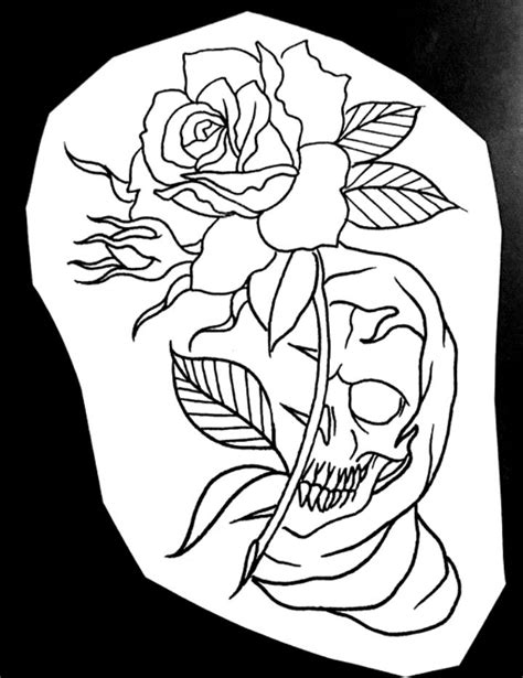 Easy Outline Tattoo Drawings