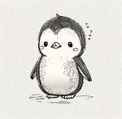 Easy Penguin Drawing Ideas Guides And Tutorials Glory of the Snow