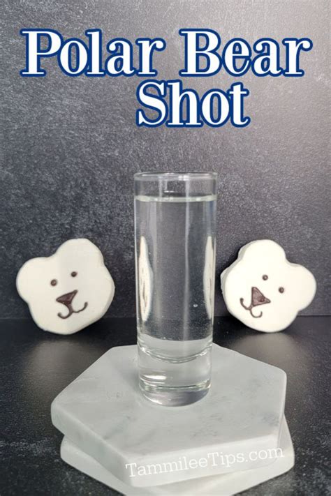 Easy Polar Bear Shot Recipe perfect for Winter! - Tammilee Tips