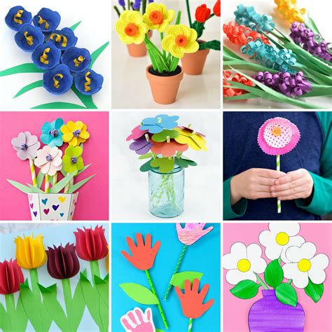 Easy Preschool Flower Craf