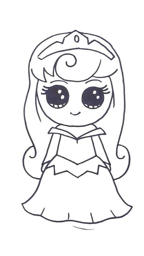 Easy Princess Drawings