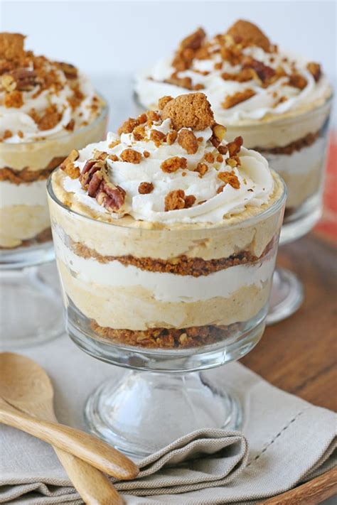 Easy Pumpkin Cream Trifle