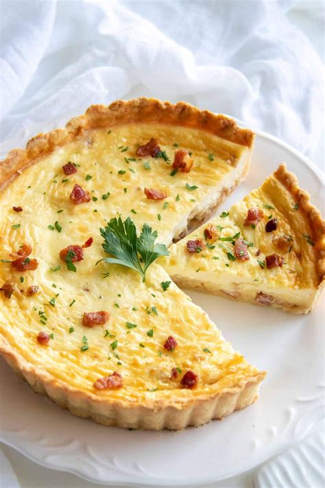 Easy Quiche Lorraine Recipe - How to Make Quiche Lorraine