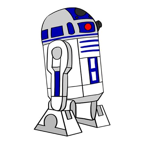 Easy R2d2 Drawing