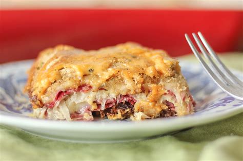 Easy Reuben Casserole