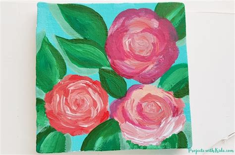 Easy Rose Painting