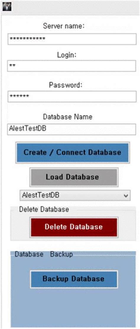 Easy SQL Server Tool Using C CodeProject