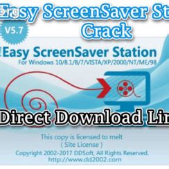 Easy ScreenSaver Station 5.7 With Crack 